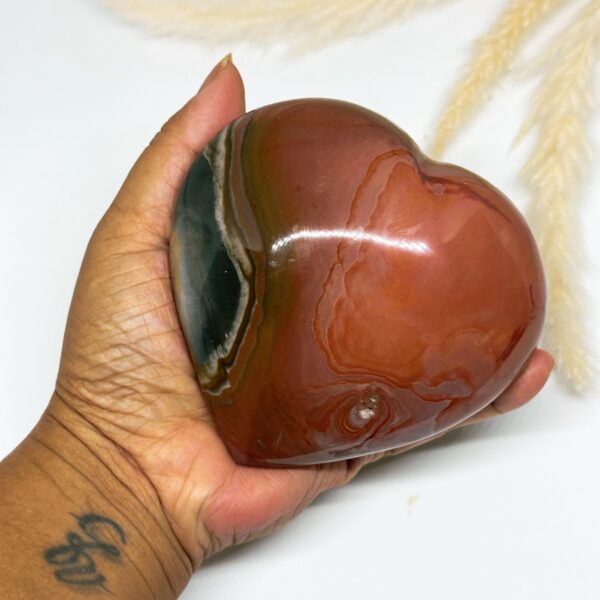 Polychrome Jasper Heart - Image 2