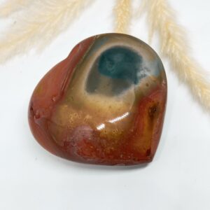 Polychrome Jasper Heart