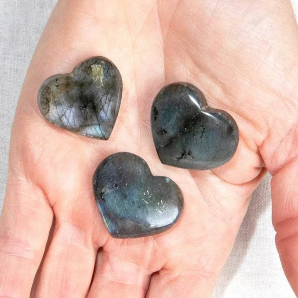 Labradorite Mini Heart - Image 2