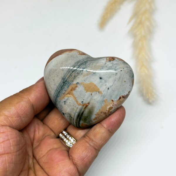 Ocean Jasper Heart - Image 2