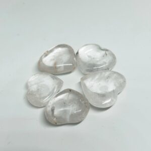 Clear Quartz Heart