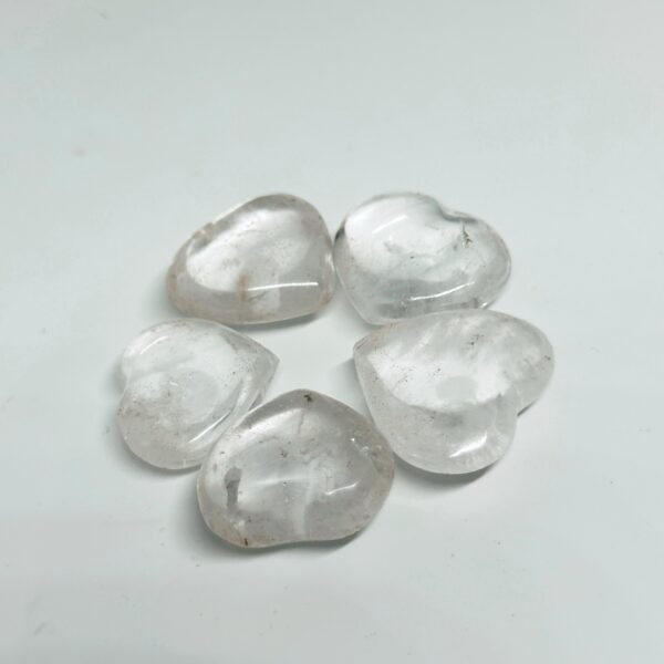 Clear Quartz Heart