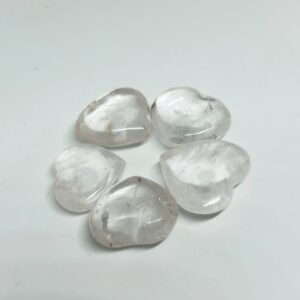 Clear Quartz Heart