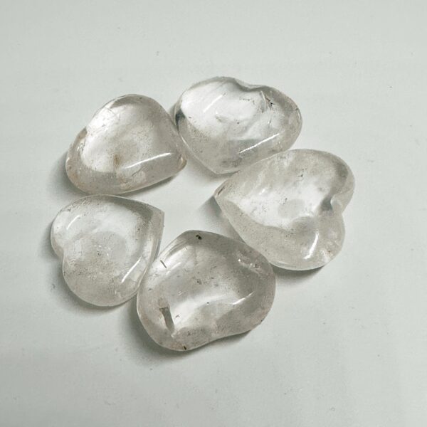 Clear Quartz Heart - Image 4